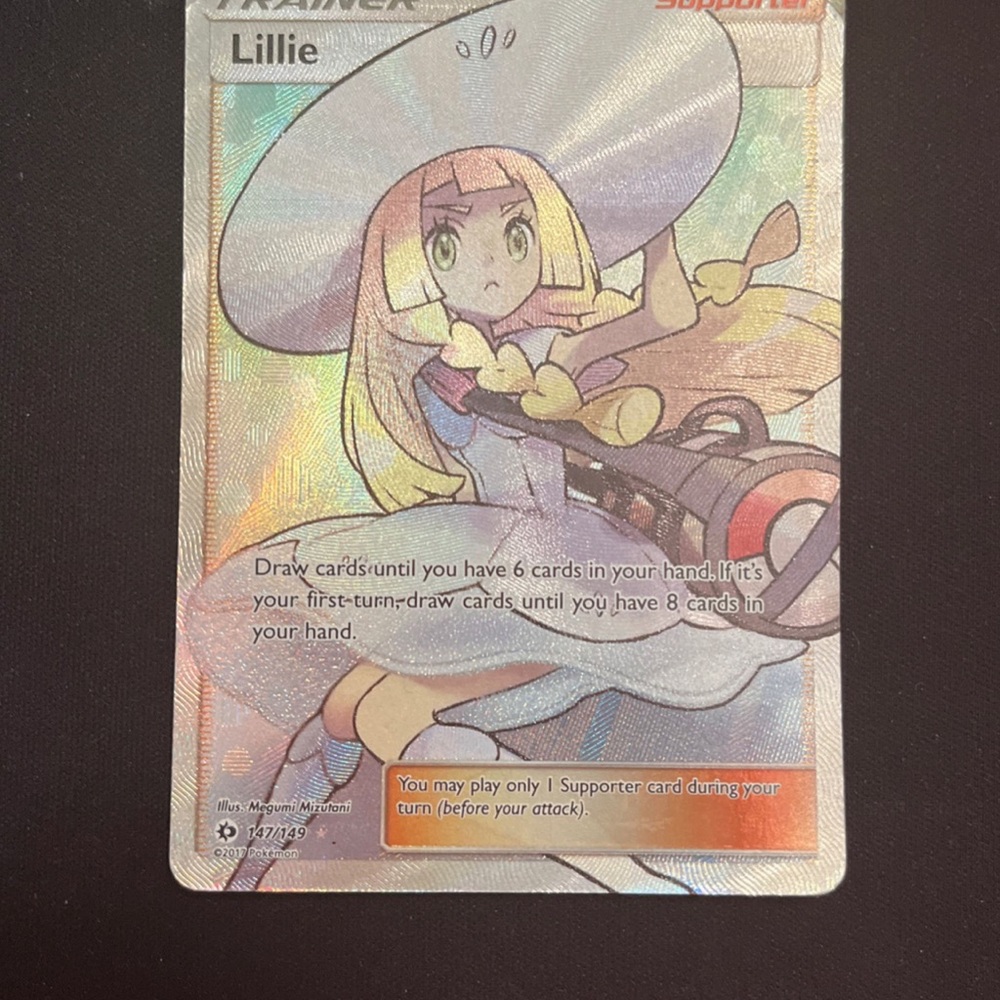 2017 Lillie trainer card #147/149